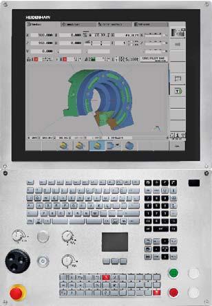 Řízení obráběcích strojů Řízení pro frézky Společnost HEIDENHAIN nabízí kompletní produktovou řadu TNC řídicích systémů pro všechny běžné obráběcí stroje v oboru frézování: od jednoduché 3osé CNC