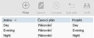 4 ZAČÍNÁME S POČÍTAČOVÝM SOFTWAREM TIMEMOTO 29 Zvolte dny v plánování na levé straně obrazovky a jednoduše přetáhněte požadovanou šablonu.