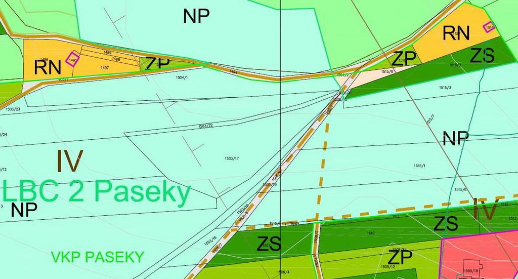 2. Ježíšovo narození Lokalita Paseky Územní plán Lelekovice NP plochy přírodní Přípustné funkční využití pozemky související dopravní a technické infrastruktury za podmínky minimalizace jejich