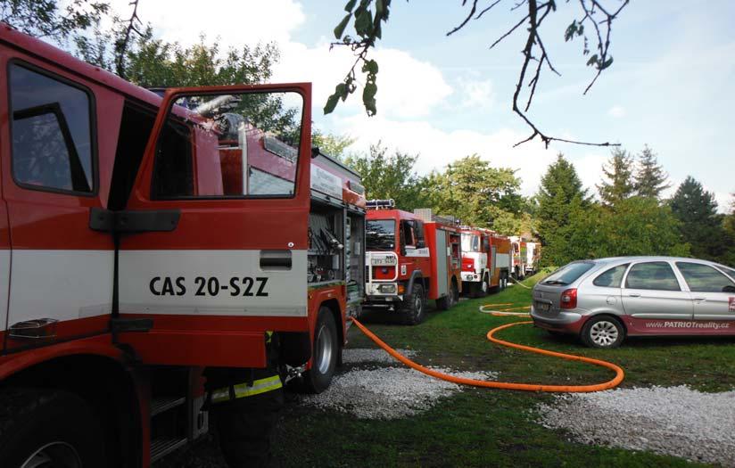 Následky požáru přímá škoda: 500.