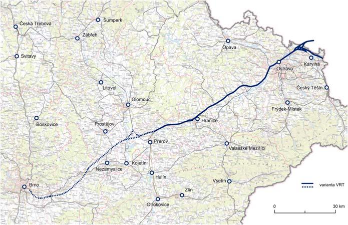 Sučástí prvěření bude i kmplexní prvnání nvé sy VRT Brn Ostrava v celé délce versus kmbinace