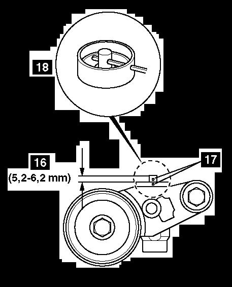 . Utahovací moment: 44 Nm + 65-75 Automatická převodovka, 2008: Namažte závit i čelo šroubu a utáhněte s 44 Nm.