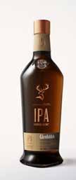 Glenfiddich IPA Glenfiddich IPA první jednosladová skotská whisky na světě, která dozrávala v dubových sudech po skotském pivu typu India Pale Ale (IPA) z minipivovaru Speyside Craft Brewery.