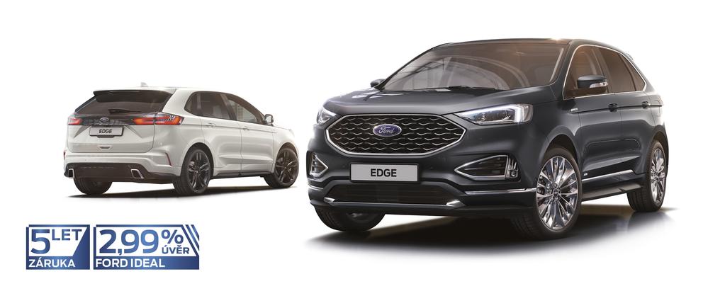 NOVÝ FORD EDGE I AKČNÍ CENÍK Nenechte si ujít mimořádnou nabídku TOP Edition Výbava Motor Výkon Převodovka Cenové zvýhodnění* Zvýhodněná cena* STLine TOP Edition 2.