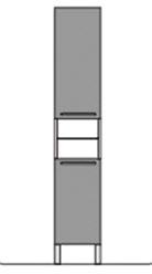 0Z-Z umyvadlová skříňka zásuvka závěsná skříňka na konzolích rozměry: š.5 x v.9 x h.4 cm TR.