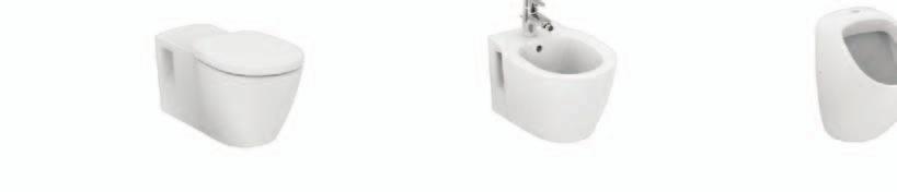 cm) Závěsný bidet se skrytým upevněním Urinál s