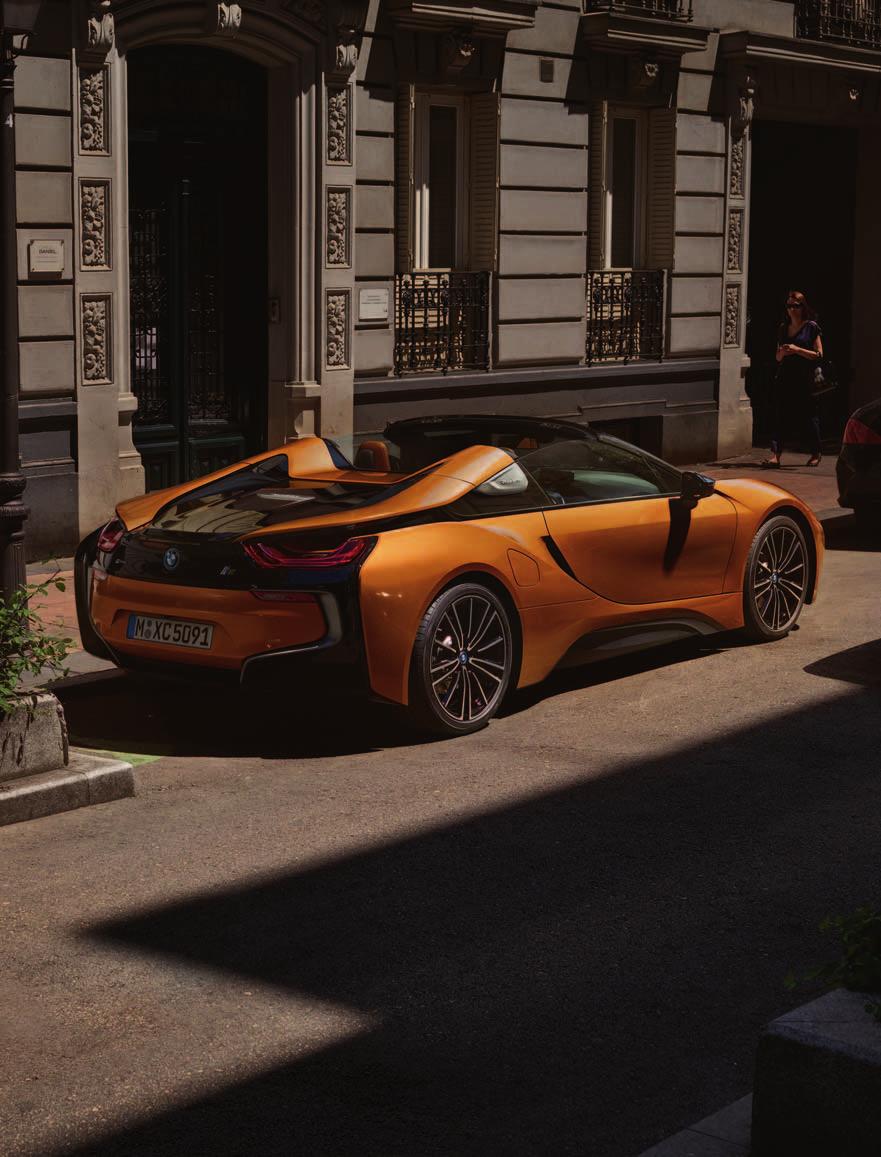 Radost z jízdy BMW i8 ROADSTER. BORN ELECTRIC. CENY A VÝBAVA.