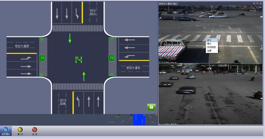 Kontrola dopravních světel Klíčové vlastnosti: Dopravní tok v reálném čase