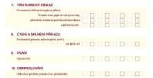 neuropsycholog Folstein 1975 10b Screeningový test 5-10 minut 8b 3b cut off - 24 8b Dobrá specificita (96%) Jednoduchý,