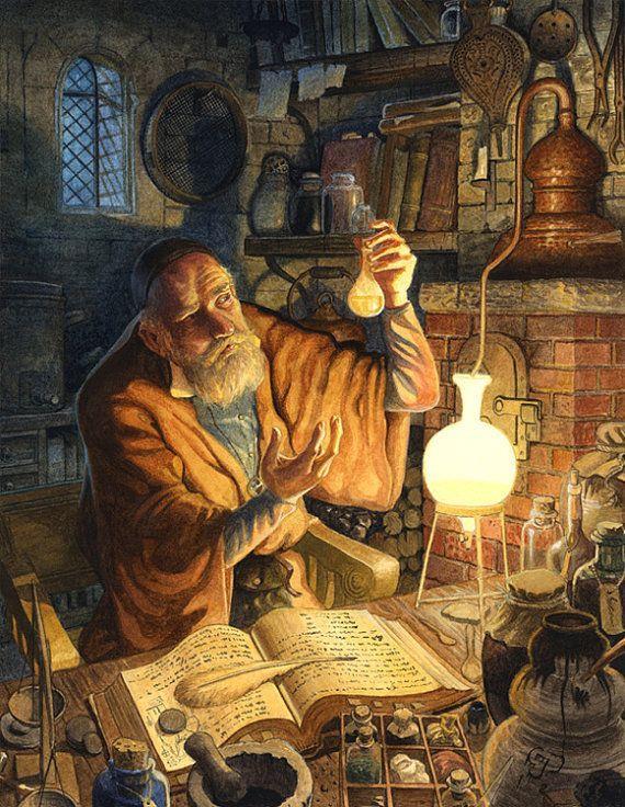 Alchemie Ve středověku byly chemické reakce studovány alchemisty