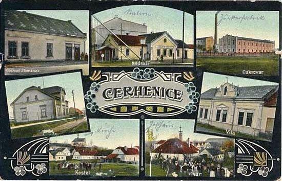Roku 1845 začaly projíždět u Cerhenic první vlaky po důležité
