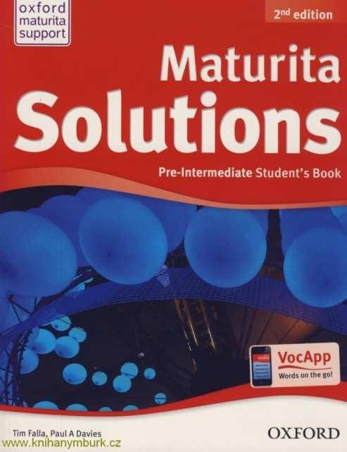 Učebnice Maturita Solutions 2nd Edition Pre-Intermediate Student s Book