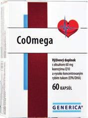 Jedna kapsula obsahuje vysokú dávku 300 EPA a 200 DHA, ktoré prispievajú k správnej funkcii srdca.