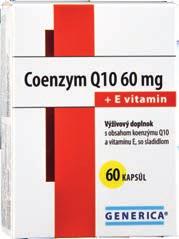 10 mg vitamínu E. Koenzým je v olejovej forme, čo zaručuje jeho vysokú biologickú dostupnosť.