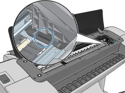 1. Vypněte tiskárnu na předním panelu. 2. Abyste předešli úrazu elektrickým proudem, tiskárnu vypněte a odpojte. 3. Otevřete průhledný kryt. 4.