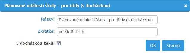 Zařazení nulté hodiny Rozsah dopolední a odpolední výuky Výuka oborů večerního studia Státní svátky Seznam (číselník) státních svátků pro zobrazení v Rozvrhu.