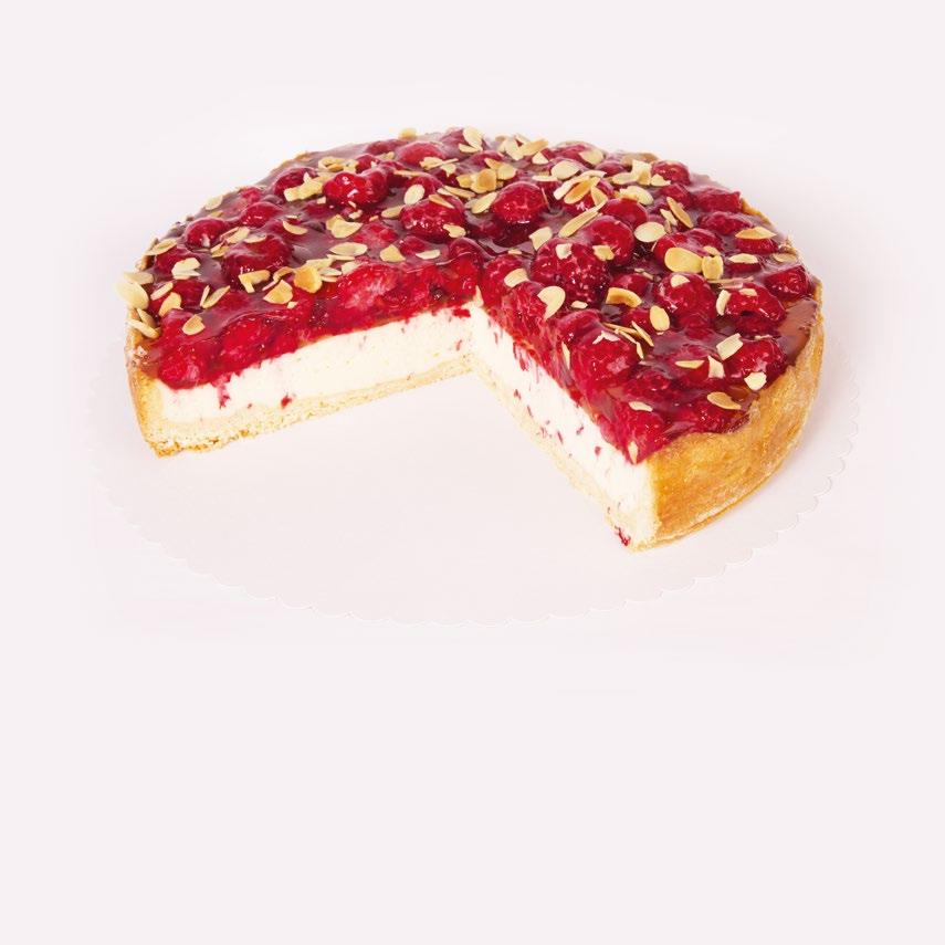 cheesecake malinový lehký dezert spojuje chuť vanilkového lineckého těsta, tvarohu a