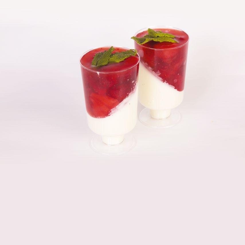 Panna Cotta smetanový dezert s pravým