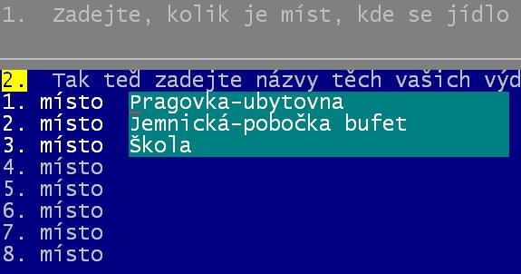 Někdo ale může mít potřebu takovou, aby se strávníci přihlašovali pod jiným označením. Například číslem pracovníka v rámci mezd.