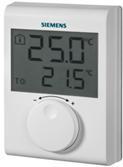 . Elektronické prostorové termostaty, bez asového programu, dotyková kapacitní tla ítka, rozsah nastavení žádané teploty 5 až 35 C Napájení 230 V AC, p epínací kontakty 24 až 250 V AC, 5 (2) A