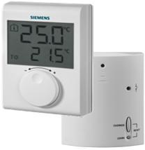 1 910,- 3 1420 Sada bezdrátového termostatu a spínací jednotky, p epínací kontakty 24 až 250 V AC, 8 (2) A RDD100.1RFS 2 150,- 3 1424 Programovatelné prostorové termostaty RDE.. www.siemens.