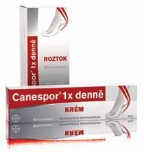 určený k léčbě plísně kůže komfortní aplikace jen 1 denně 139 Kč cena 189 Kč V nabídce také Canespor 1 denně roztok 15 ml za 139 Kč.