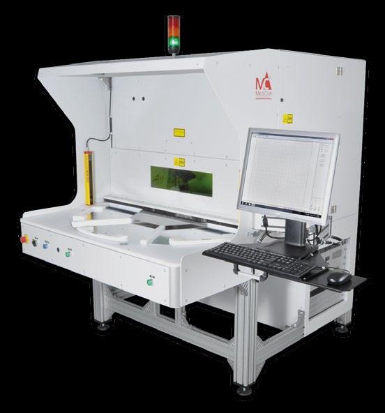 Laserová stanice typu XL průmyslová laserová popisovací stanice s rotačním karuselem o průměru 1000 mm