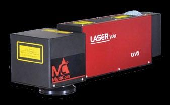 LASERyvo LV s Nd:YVO 4 popisovací laser Vanadátový Nd:YVO 4 laser 1064 nm 10 40 W, 532 nm 5 W nebo 355 nm 2 W Popisovací pole
