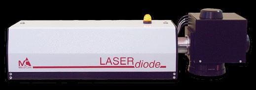 LASERdiode LD s Nd:YAG diodový popisovací laser Laser ve výkonových variantách 20 120 W volitelné popisovací pole podle