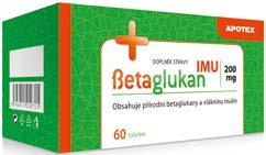 Obsahuje dextrometorfan hydrobromid. Čtěte pečlivě Betaglukan IMU 200 mg 60 tobolek Obsahuje 200 mg přírodního beta-glukanu a 124 mg inulinu.