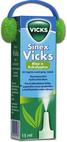 79,- Nosní sprej Sinex Vicks s