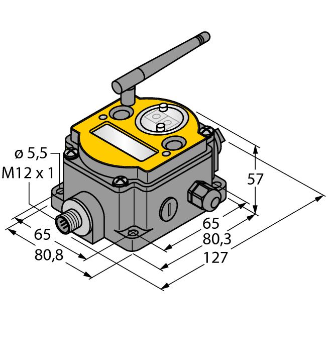 Function accessories BWA-205-C 3077817 vnitřní anténa 5 dbi, konektor RP-SMA BWA-207-C 3077818 vnitřní anténa 7 dbi, konektor RP-SMA DX80N2X6S-P2 3017534 DX80 stanice, 2.