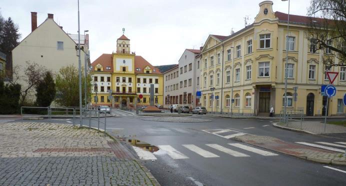 Dopravní obslužnost v Karlovarském kraji Kraslice - bezbariérové komunikace pro pěší CZ.06.1.37/0.0/0.