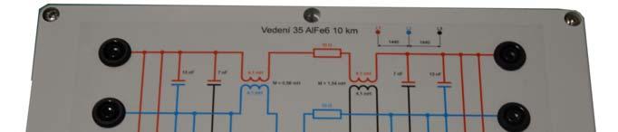 Obr. 1.4 Model úseku vedení V2 1.