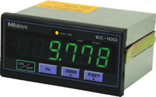 DIGIMATIC Zobrazovací jednotky Série 542 Pro přístroje vybavené SPC DIGIMATIC výstupem: - Mikrometry, - Úchylkoměry, - Posuvná měřítka, - atd... Pro více informací (funkce, apod.