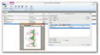 MeasurLink Reports Vyberte databázové připojení, šablonu protokolu MeasurLinku, program nebo parametry programu a volitelně vyberte filtr, který má být na parametry (program) aplikován.