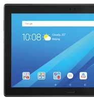 GB pamäť, 32 GB storage LTE rýchlosť operačný systém Android 7.0 LENOVO TAB4 10 PLUS Multifunkčný a výkonný 10" Full HD tablet.