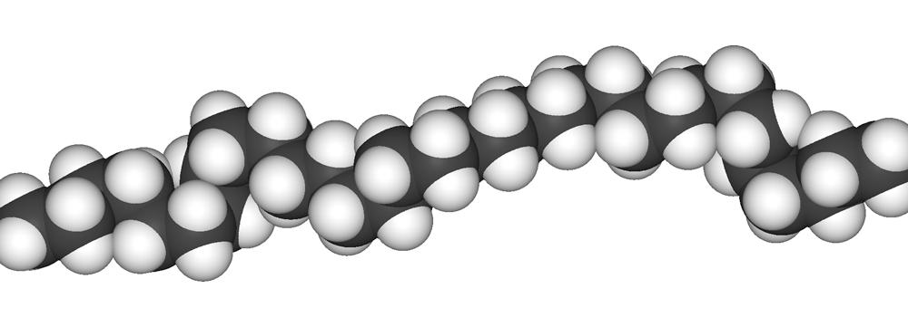 1.1.2 Molekulární struktura polymerů Řetězcová struktura molekul: