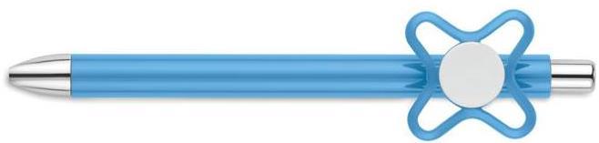 Kuličkové pero se spinnerem Otočné kuličkové pero z ABS se spinnerem Cena: 11,90Kč/ks Rozměr:
