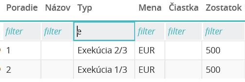 Výpočty exekučných zrážok 44. Zamestnanec má čistú mzdu 450. Má manželku a 2 deti. Prvá prišla prednostná zrážka. V poradí druhá prišla neprednostná zrážka.