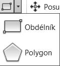 AutoCAD Tour V horní části nabídky aplikace se nachází textové pole Příkazy vyhledávání pro vyhledání klíčového slova v souboru CUI (Custom User Interface).