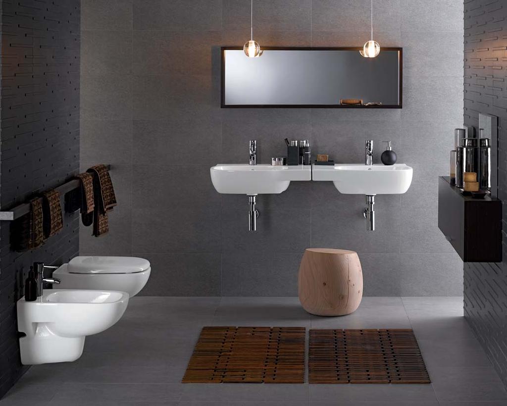 Style koupelna s vlastní tváří Série Style přináší moderní a praktické řešení do vaší koupelny. Pravoúhlé, mírně zaoblené tvary keramiky odpovídají převládajícím trendům současného designu.