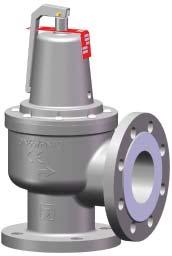 Membránové pojistné ventily pro vytápění - přírubové ČSN EN ISO 4126 Dimenze Otevírací tlak Po pro topení Pojistný výkon kw Balení Objednací č. Kč/ks DN 32 40 1 bar 295 1 69F3240.