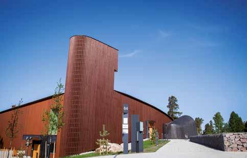 Veřejné budovy Muzeum finské přírody Haltia Haltia je první veřejnou budovou ve Finsku, která byla realizována jako celodřevěná masivní stavba z panelů CLT.