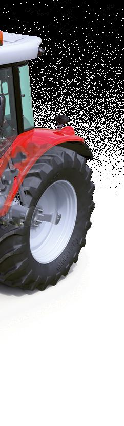 Poznejte kombinaci traktoru a čelního nakladače Konstrukce pomocného rámu čelního nakladače Massey Ferguson - Volitelná střecha