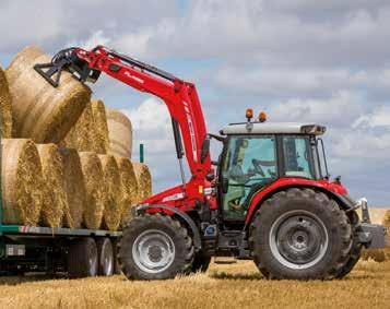 OD MASSEY FERGUSON Plně kompatibilní s předním závěsem traktoru pro maximální všestrannost a výkonnost