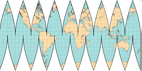 equal-area World