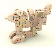 spoja: EKOlogická hračka Stavebnice rôznych tvarov a typov Stavebnica PEDRO