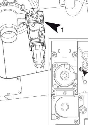 TALIA GREEN SYSTEM EVO HP 45, 65 TALIA GREEN SYSTEM EVO HP 85, 100, 115, 150 Maximální výkon kotle = teplá voda a topení 1) Aktivujte funkci KOMINÍK stiskem tlačítka RESET na 5 sec max. výkon topení.