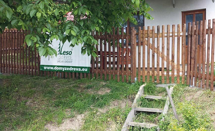 Dřevěný plot typ Klasik výška 190 cm Id Název ø [mm] Cena Cena bez. impr. v Kč Cena s impr.